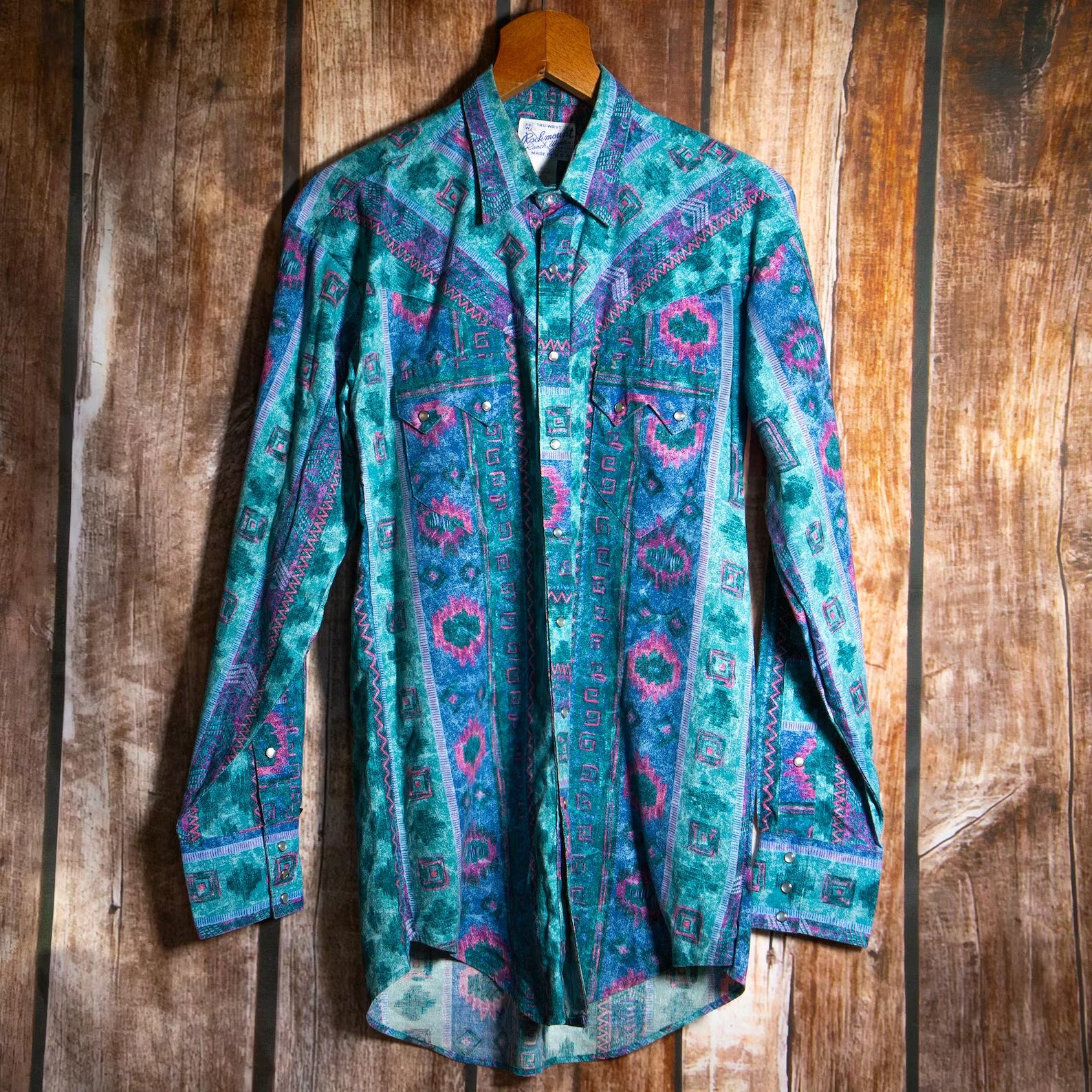 Rockmount Tru-West Cowboy Shirt In Medium