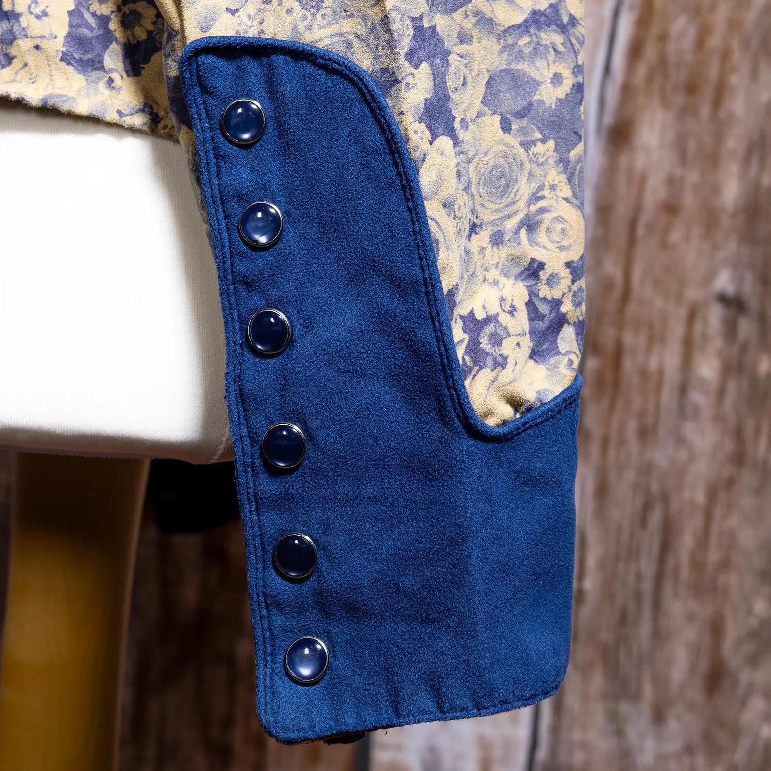 Vintage Scully Flower Print Western Shirt