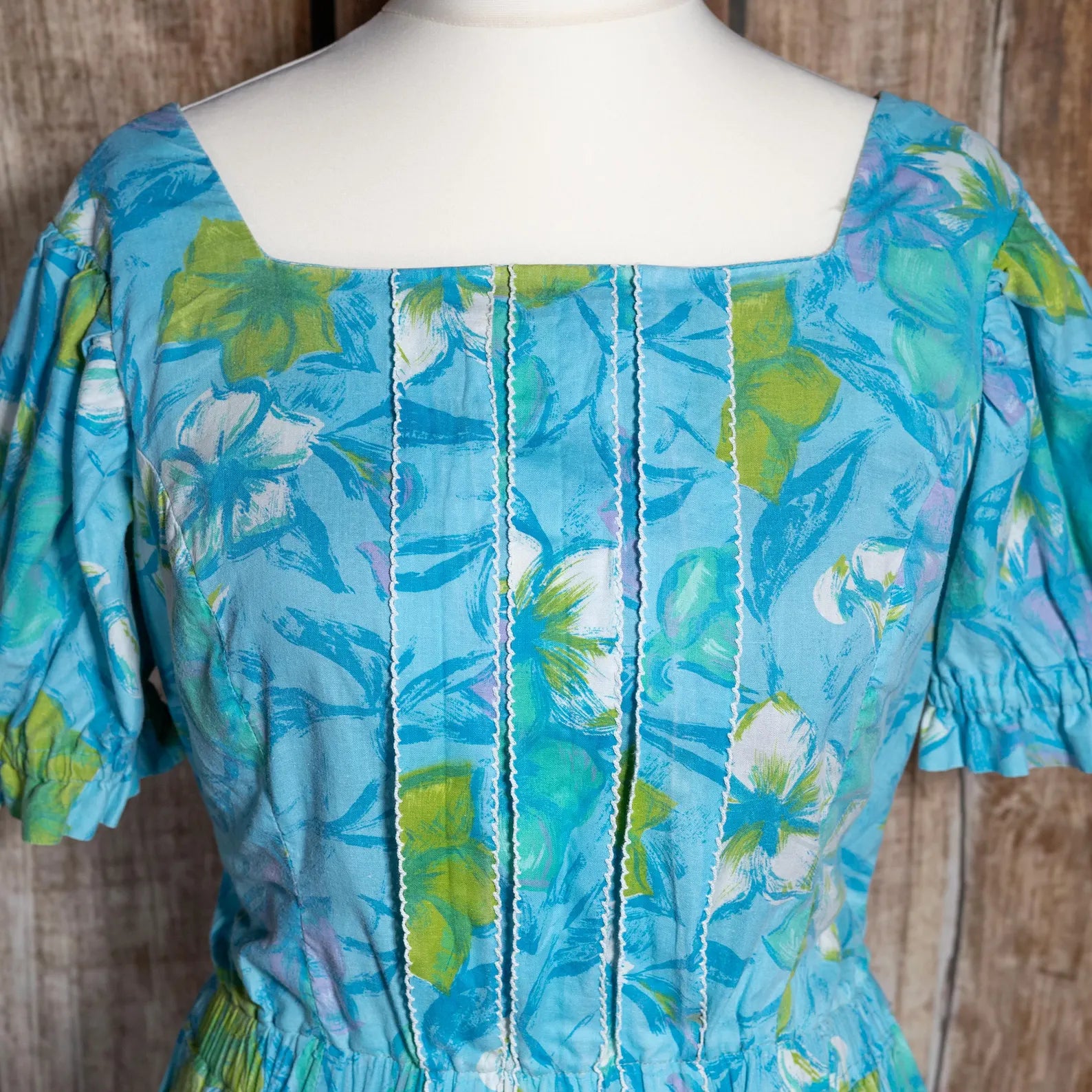 Vintage 1950s H Bar C Ranchwear Western Country Dress L/12