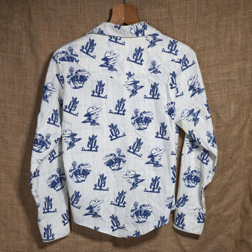 Vintage Rockmount Ranchwear Cowboy and Cactus Western Shirt