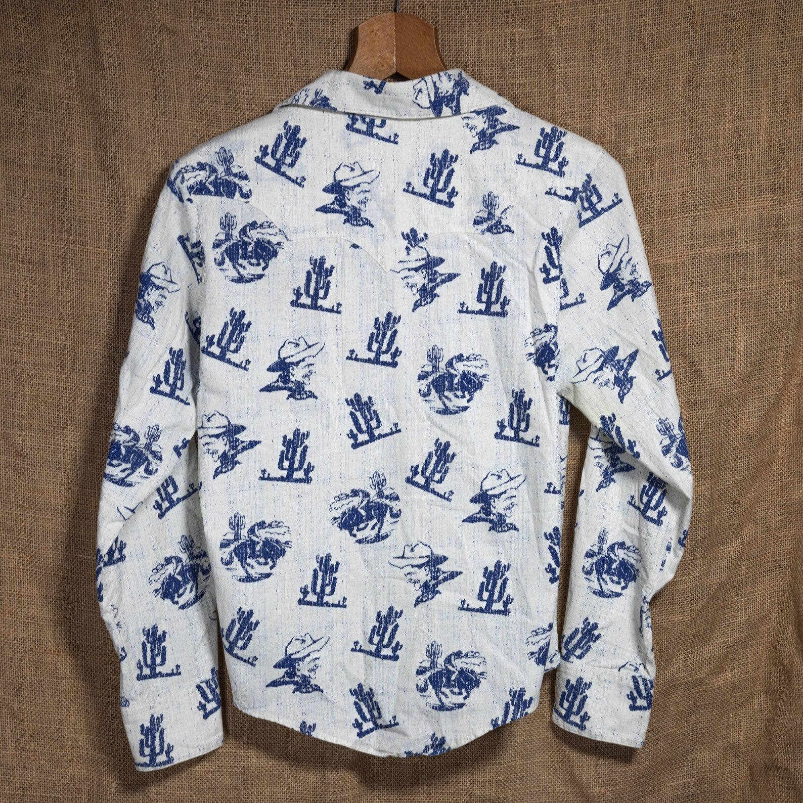 Vintage Rockmount Ranchwear Cowboy and Cactus Western Shirt